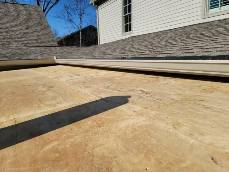 Plywood Roof Deck