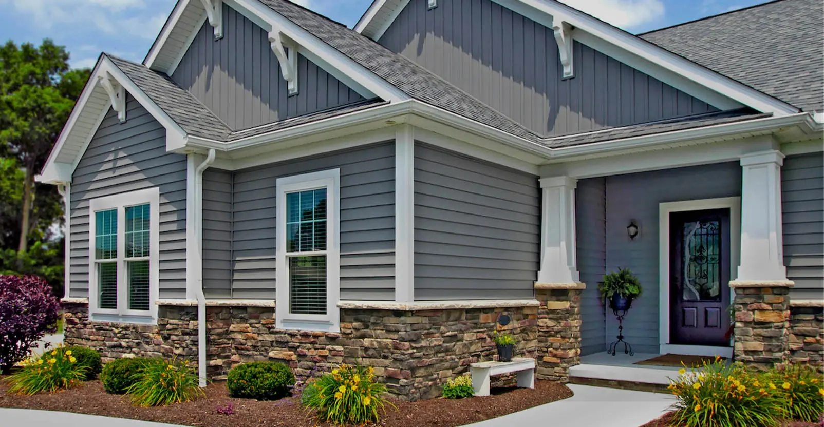 Vinyl siding installation on a Staten Island home