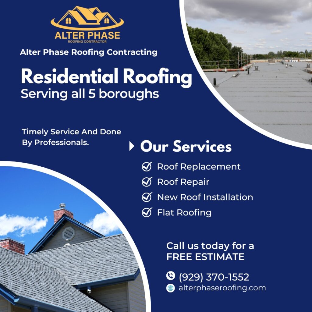 Residential Roofing by Alter Phase Roofing