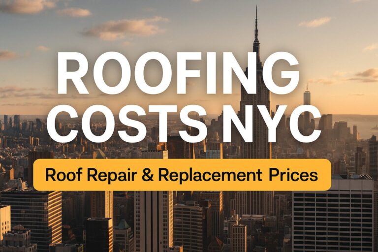 Roofing Costs in NYC